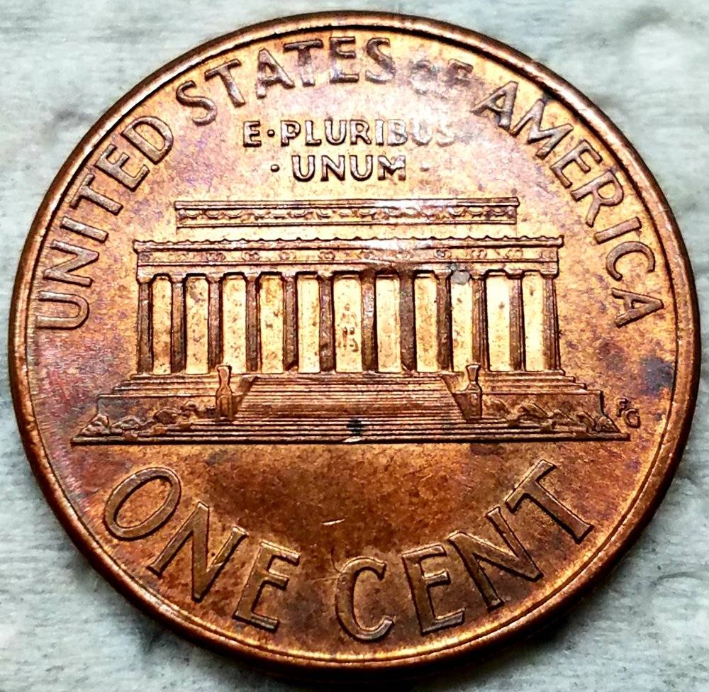 1996-P-Lincoln-Cent-Skull-Crack,-Interior-Die-Break-And-Spike-Head?